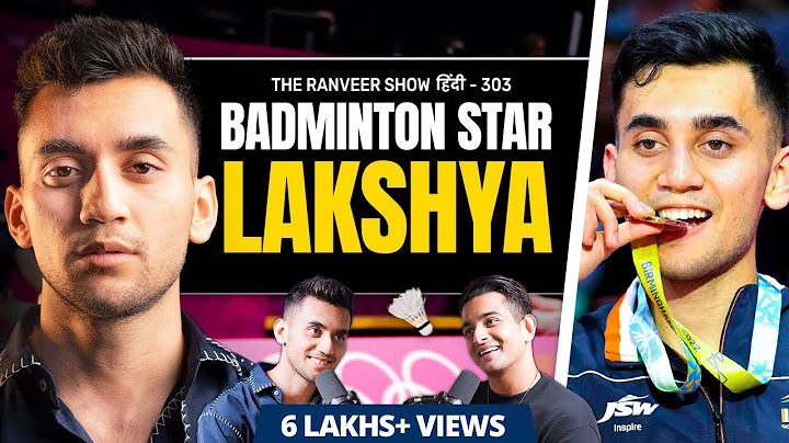 INDIA'S BADMINTON STAR - Lakshya Sen on Olympics & Mental Fitness | TRS हिंदी 303