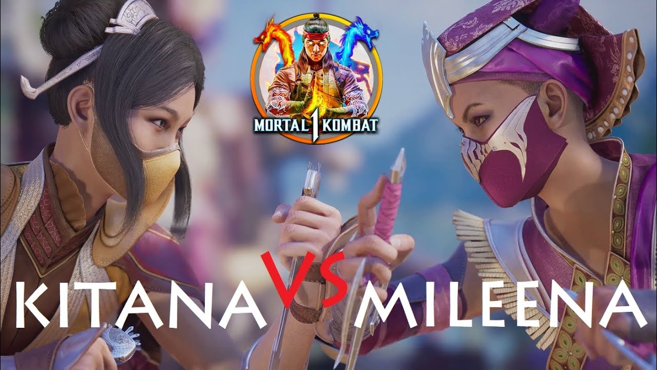 Mortal Kombat 1 - Kitana vs Mileena - YouTube