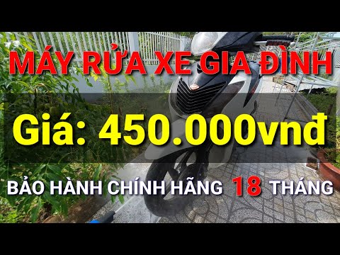 Video Máy rửa xe giá rẻ KACHI MK192 | Giá: 450.000vnđ | Bảo... - youtube