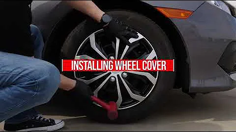 How To Choose and Install Wheel Covers || Pilot Automotive WH553-16S-BS 16 Inch hub Cap || ABS
