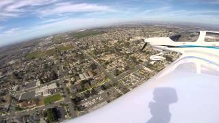 DA40XL Oxnard Flight