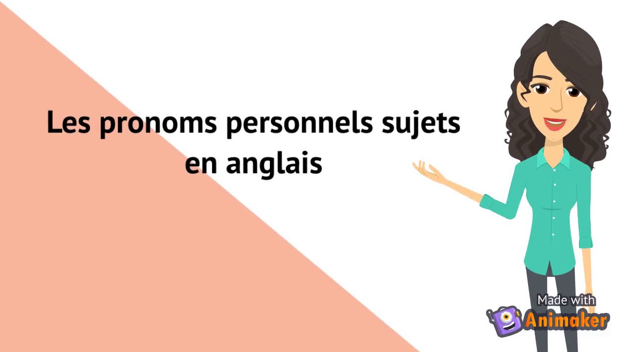Les pronoms personnels sujets en anglais - YouTube
