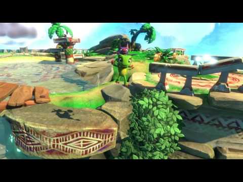 Yooka-Laylee | E3 2016 gameplay trailer | PS4