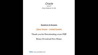 1Z0-071 Instant #Success Exam with Valid #Questions Everyone In The #Industry Should Be Using