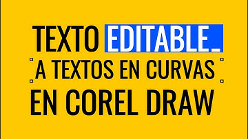 Como Convertir a Curvas en Corel Draw