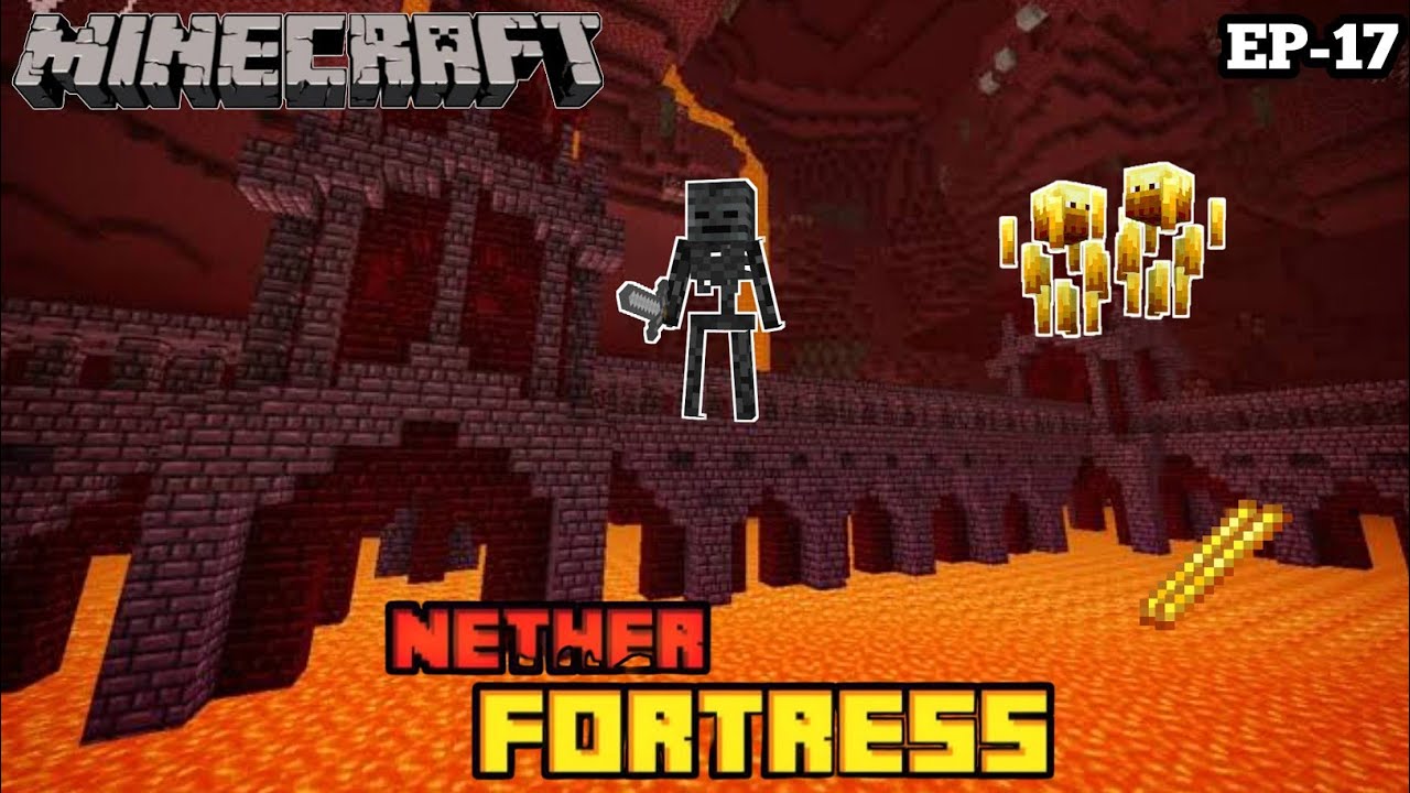 I Found a Nether Fortress in Minecraft Survival Series Ep 17 - YouTube