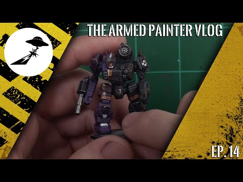 The Armed Painter Vlog Ep. 14 - Hobby Updates - Battletech / Warhammer 40k