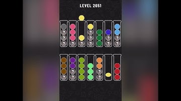 Ball Sort Level 2651