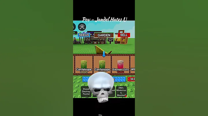 Pov - Jandel Hates u the most ☠️ #shorts #growagarden #fyp #roblox