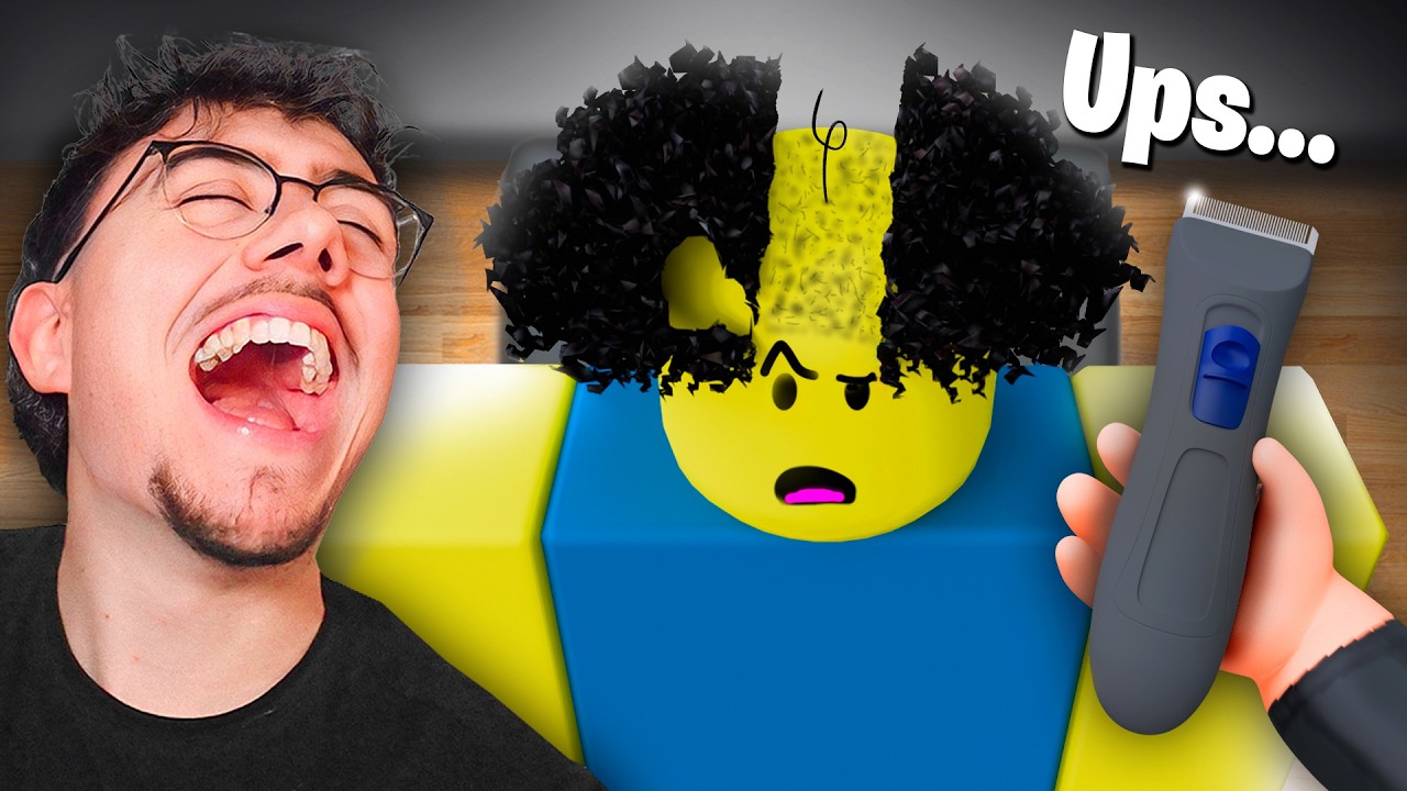 Abrí una Peluquería para mis Subs en Roblox...