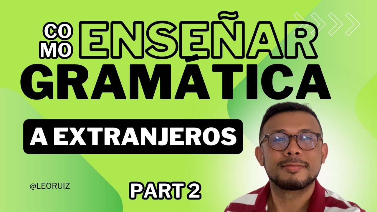 Cómo enseñar español a extranjeros/ Clases gramaticales: CD Y CI