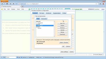 Uploading a local TM to Wordfast Anywhere