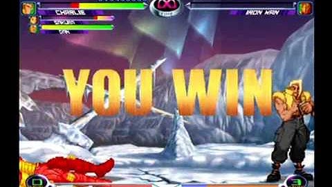 Marvel vs. Capcom 2 - Charlie, Dan, Sakura (Part 2)
