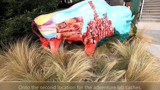 Finding a new set of Adventure Lab caches and a bonus cache