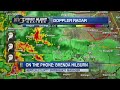 First Alert Weather: Strong storm damages buildings in Benton County, Mo.