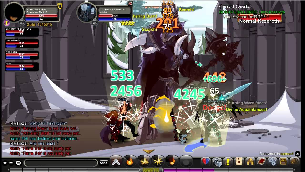 =AQW= Killing Ultra Kezeroth! HD