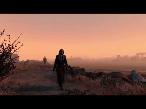 Fallout 4: Orange Colored Sky
