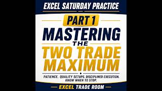 EXCEL Saturday Practice | Part 1: Mastering the Two Trade Maximum