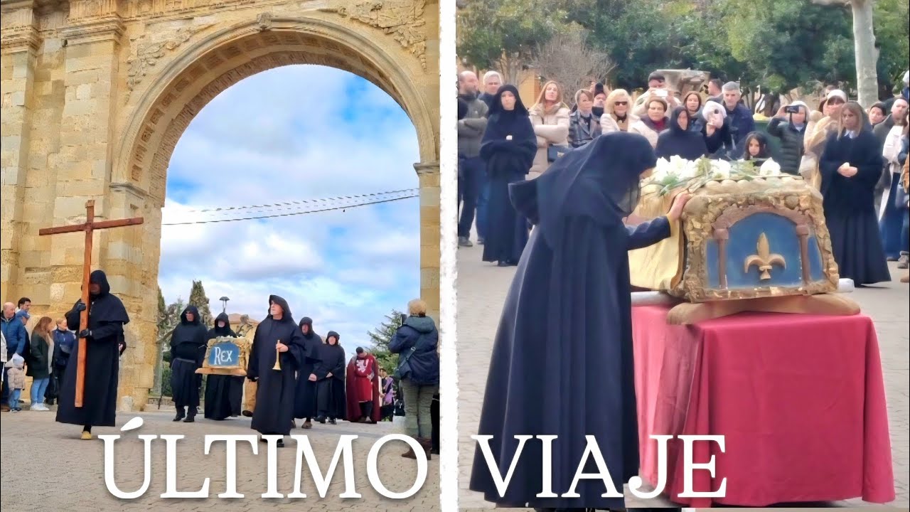 🔴EMOTIVO ÚLTIMO VIAJE de la REINA🔴 CORTEJO FÚNEBRE URRACA I de LEÓN. 