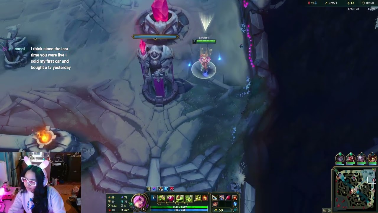 12/25/2025 - Zyra Support - 3/7/16 | 48.7% KP - Solo Ranked - nomebby#na1 - +25LP Gold 2