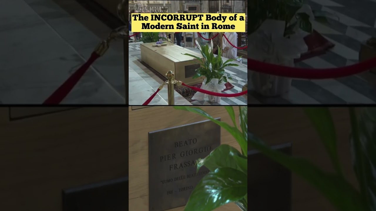 The Incorrupt Body of Blessed Pier Giorgio Frassati Revealed in Rome 