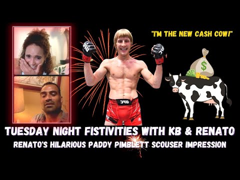 Renato Laranja Has Karyn Bryant In Tears With Hilarious Scouser Impression Of UFC's Paddy Pimblett