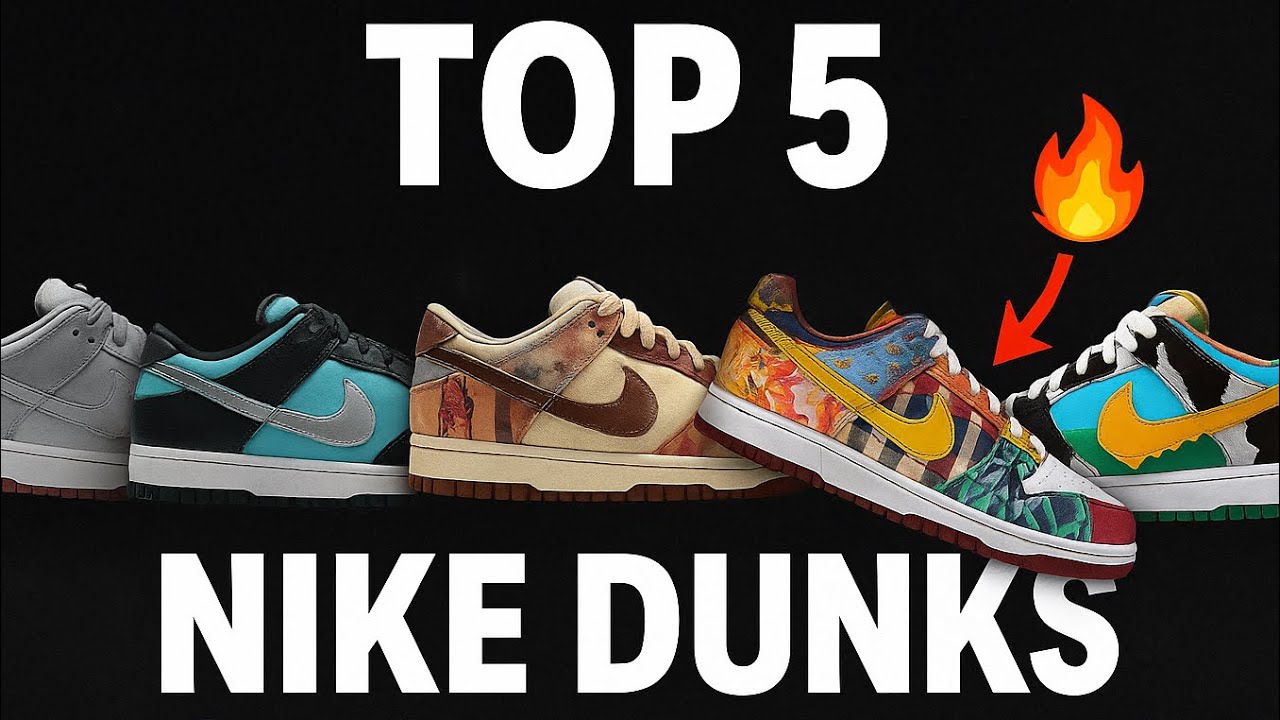 Top 5 Nike Dunks of All Time 🏆 | Which Dunk is the GOAT? 🔥