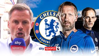 Jamie Carragher 'fears' for Graham Potter following the sacking of Thomas Tuchel