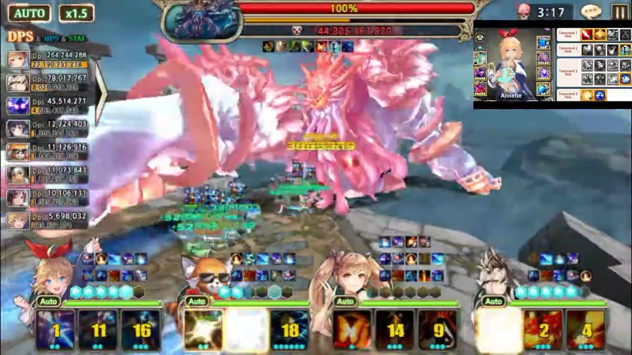 [king's Raid] Reina Naila WB2 Test