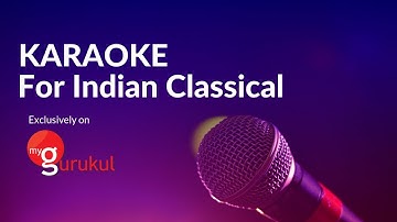 Learn Raga Hansdhwani with Teentaal using myGurukul Karaoke | Learn Flute step by step