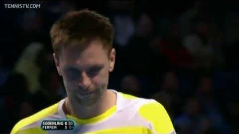 Soderling Defeats Ferrer In London Tuesday Night Highlights