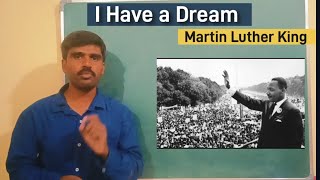 I have a Dream by Martin Luther King | Martin Luther King | 2nd sem BCOM | Suvi English Channel