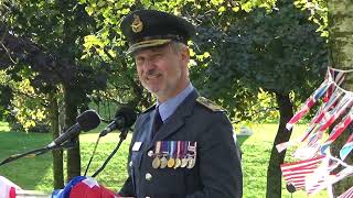 4BFTS RAF Falcon Field Plaque Dedication Ceremony - National Memorial Arboretum 19 October 2024