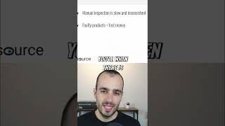Manual Inspection Sucks! Stop Losing Money with Automation! #shorts