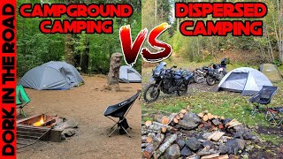 Campground Camping vs Dispersed Camping: Brutally Honest Pros and Cons