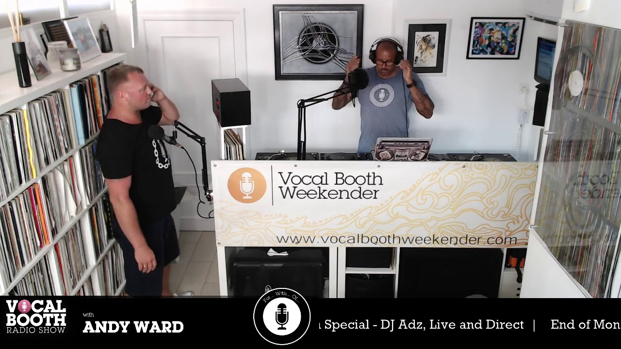 Vocal Booth Radio Show ft  Mr Adz Live
