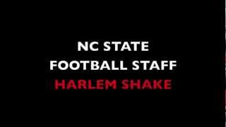 NC State Football Staff Harlem Shake Teaser