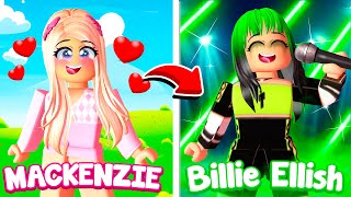 I PRETENDED TO BE BILLIE ELIISH IN ROBLOX BROOKHAVEN!