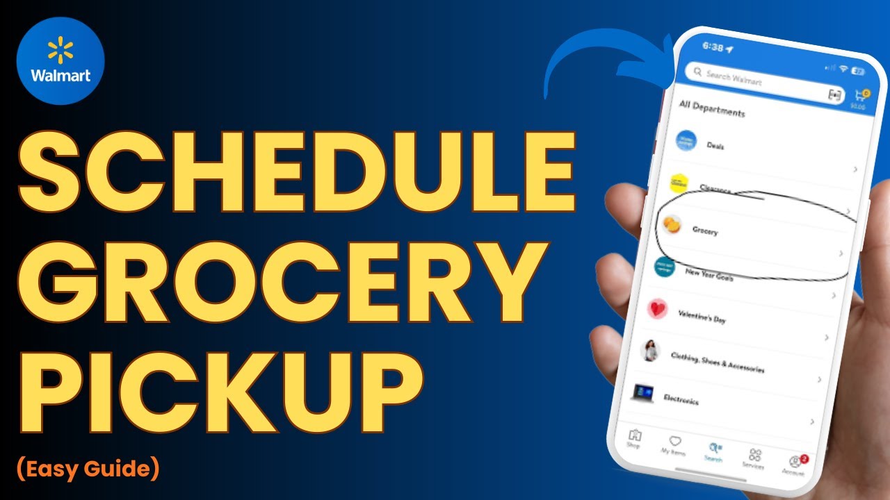 How to Schedule Walmart Grocery Pickup | Curbside Order Tutorial - YouTube