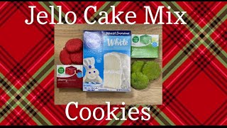 Jello Cake Mix Cookies (2022)