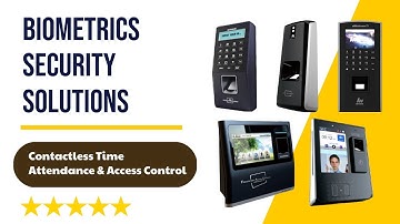 BioEnable Time Attendance & Access Control System - Biometric Security Products