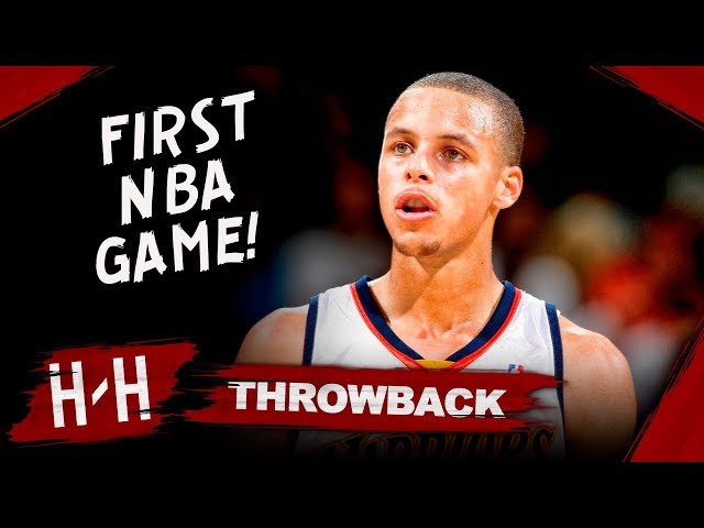 Warriors History: Steph Curry makes NBA debut vs. Rockets in 2009