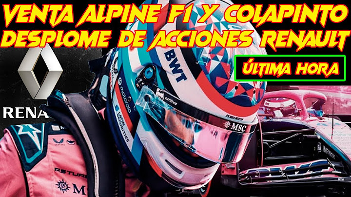 Colapinto and Renault's new CEO: Does the stock crash affect the sale of Alpine F1?