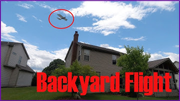 Sketchy FT Mini Scout Backyard Flight + Crash
