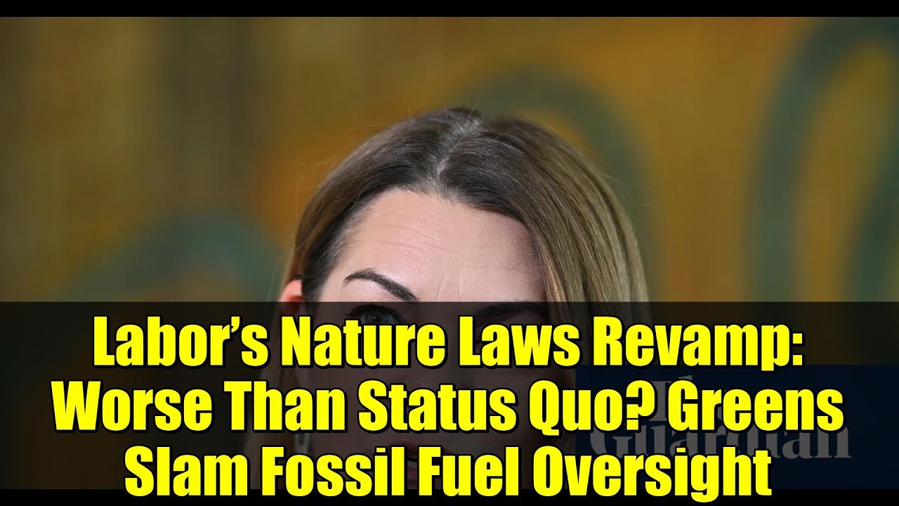Labor’s Nature Laws Revamp: Worse Than Status Quo? Greens Slam Fossil Fuel Oversight