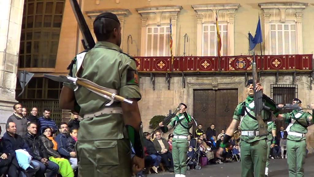 Semana Santa Orihuela 2013 - Lunes Santo: Militares La Samaritana