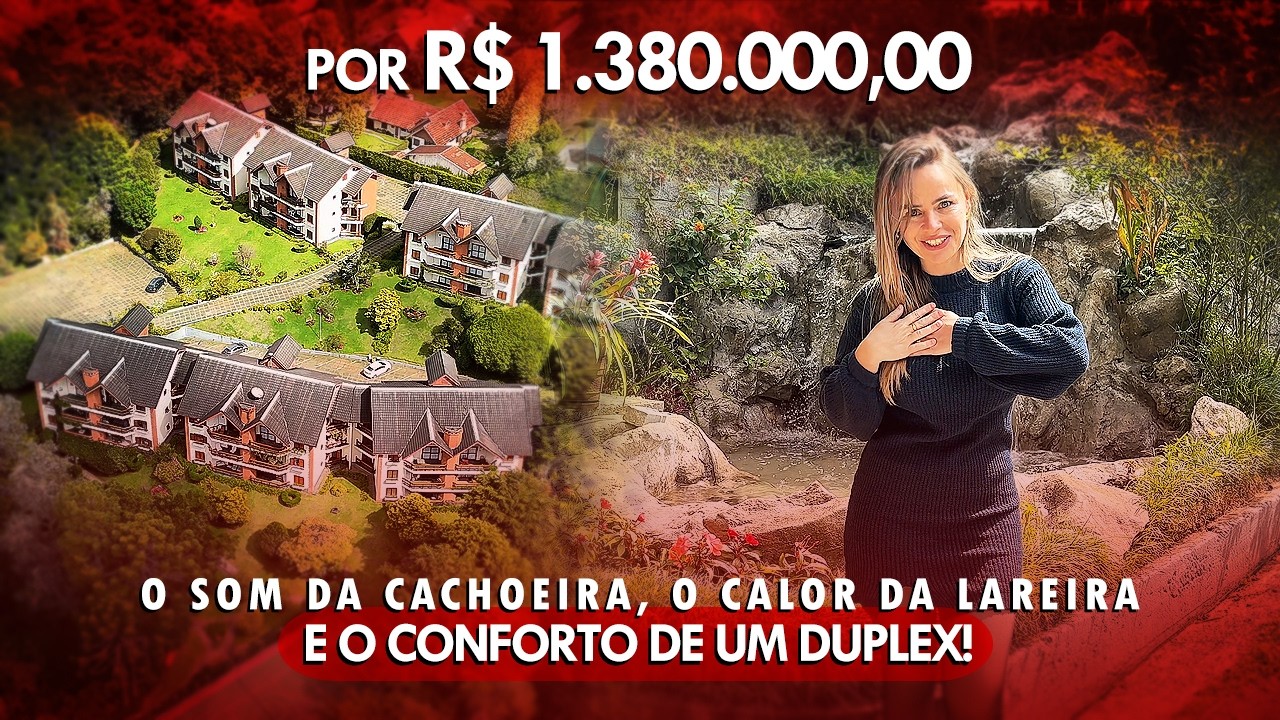 Vídeo do Imóvel: Cobertura com 5 dormitórios à venda por R$ 1.380.000 - Vila Inglesa - Campos do Jordão/SP