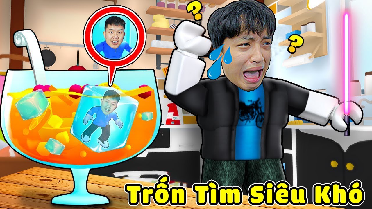 Bun Trốn Cực Hay Khi Chơi Trốn Tìm Siêu Khó Cùng Team bqThanh Trong ROBLOX !!!