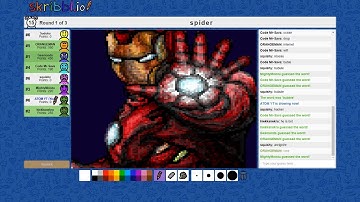 Skribbl.io AutoDraw Trolling with ATOM #2