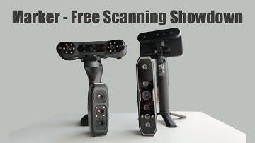 Marker - Free Scanning Showdown: Creality Scan Raptor vs Otter, Ferret & 3DMakerPro Moose!